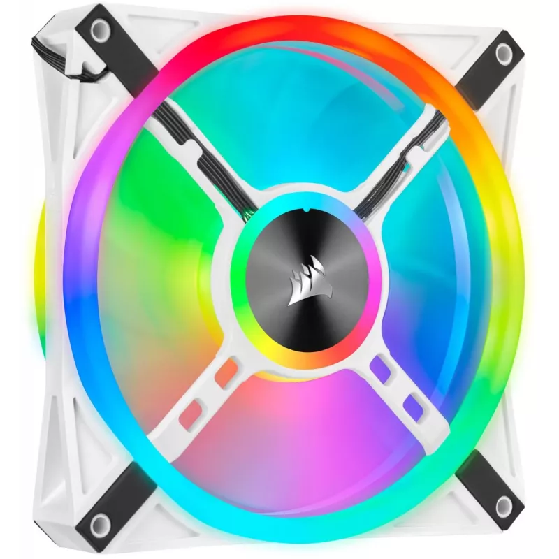 CORSAIR Wentylator LED - Seria Ql Biały Ql140 RGB 140mm RGB Pojedyncze opakowanie