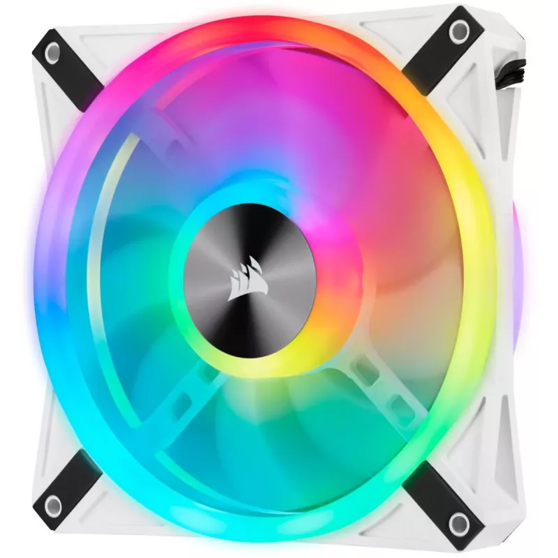 CORSAIR Wentylator LED - Seria Ql Biały Ql140 RGB 140mm RGB Pojedyncze opakowanie