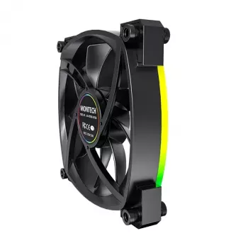 Moduł wentylatora Montech AX120 PWM 120mm 12V Czarny 3-pin 4-pin