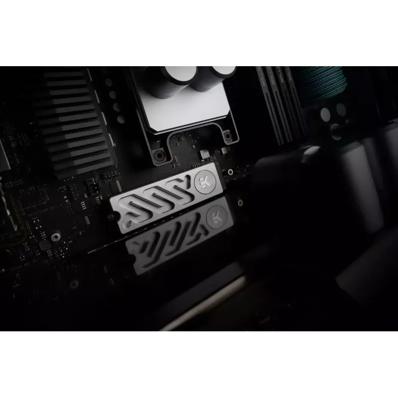 Radiator EK Water Blocks Quantum Convection M.2 NVMe Aluminium srebrny 24mm 75mm 11.3mm