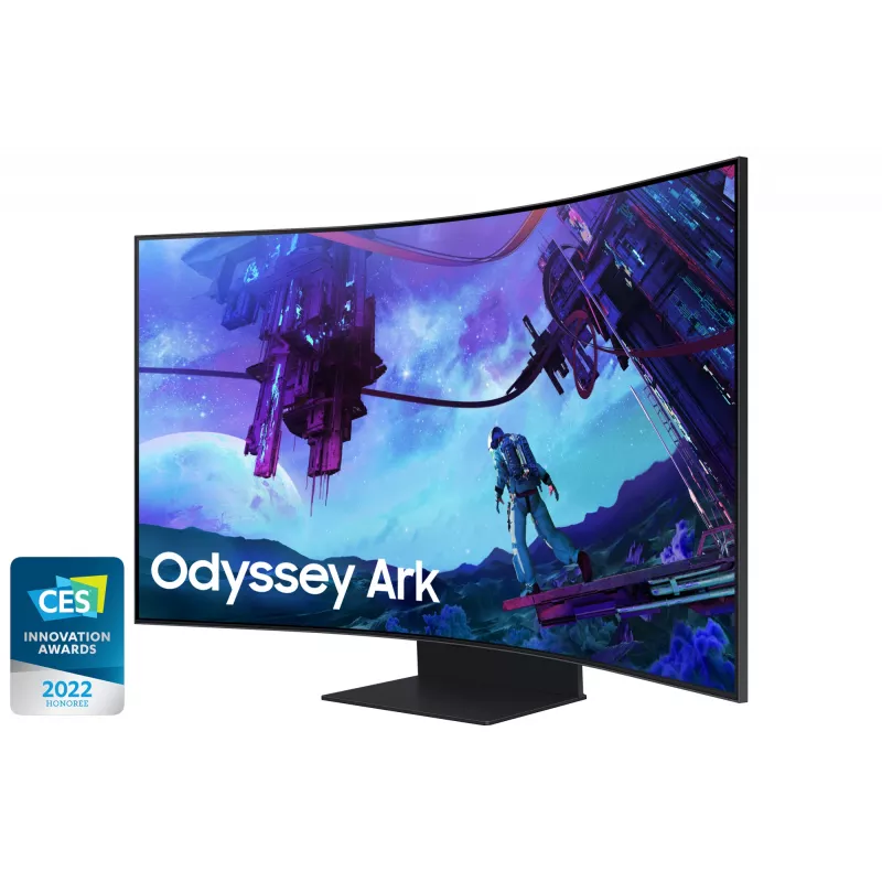 Monitor komputerowy Samsung G97NC 139,7 cm (55 cali) 3840 x 2160 pikseli 4K Ultra HD LED Czarny