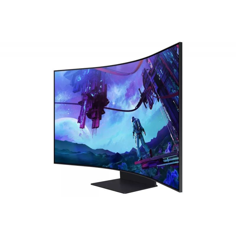 Monitor komputerowy Samsung G97NC 139,7 cm (55 cali) 3840 x 2160 pikseli 4K Ultra HD LED Czarny