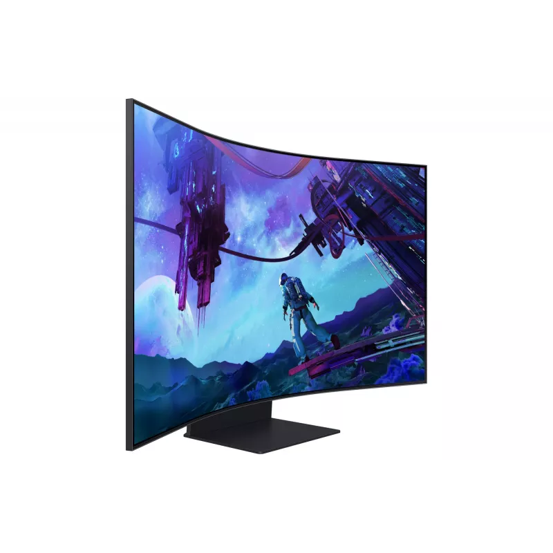 Monitor komputerowy Samsung G97NC 139,7 cm (55 cali) 3840 x 2160 pikseli 4K Ultra HD LED Czarny