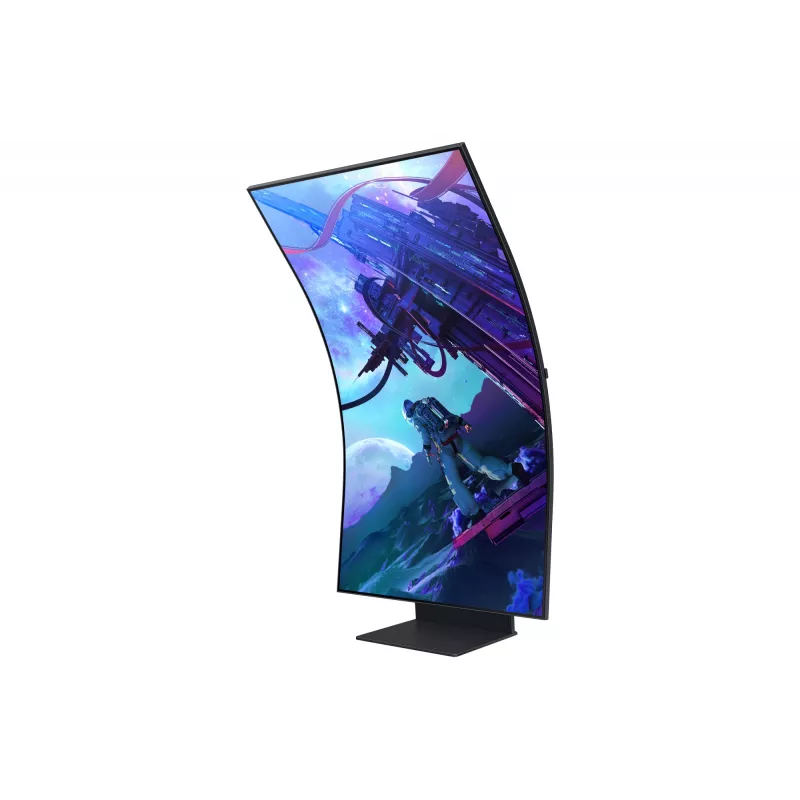Monitor komputerowy Samsung G97NC 139,7 cm (55 cali) 3840 x 2160 pikseli 4K Ultra HD LED Czarny