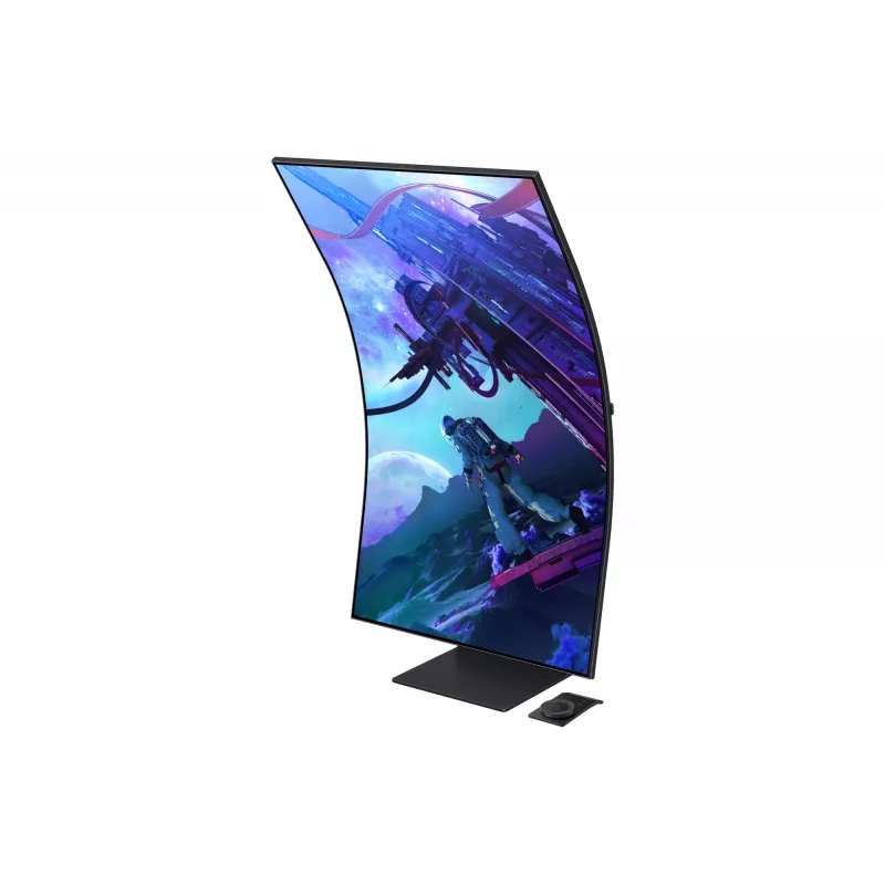Monitor komputerowy Samsung G97NC 139,7 cm (55 cali) 3840 x 2160 pikseli 4K Ultra HD LED Czarny