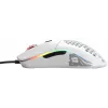 Mysz Glorious Gaming Model O- Regularna (Biała), dla praworęcznych, optyczna, USB Typ-A, 3200 DPI, biała