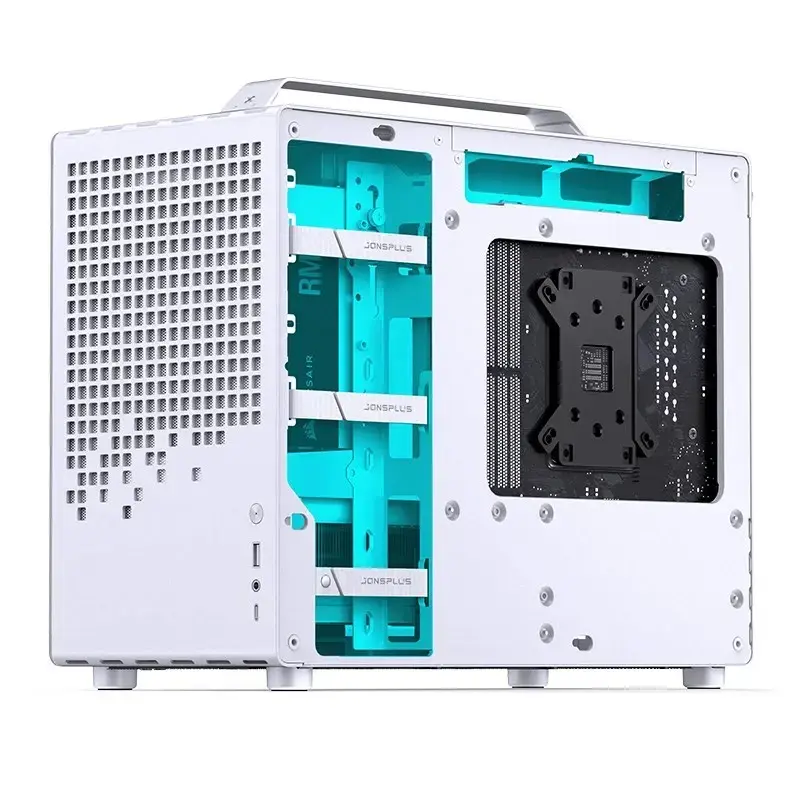 Obudowa komputerowa Jonsbo Jonsplus Z20 Mesh Mini Tower Micro-ATX biała