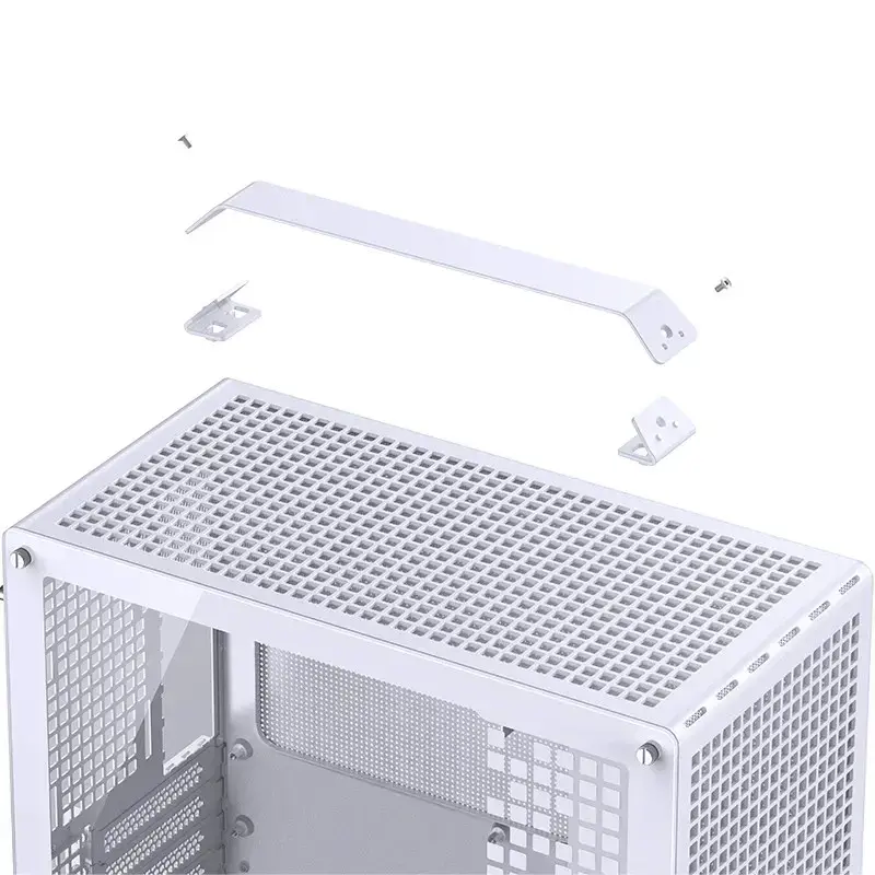Obudowa komputerowa Jonsbo Jonsplus Z20 Mesh Mini Tower Micro-ATX biała