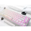 Klawiatura Ducky One 3 Classic Pure biały SF Gaming USB Mechaniczna 67 Klawiszy RGB