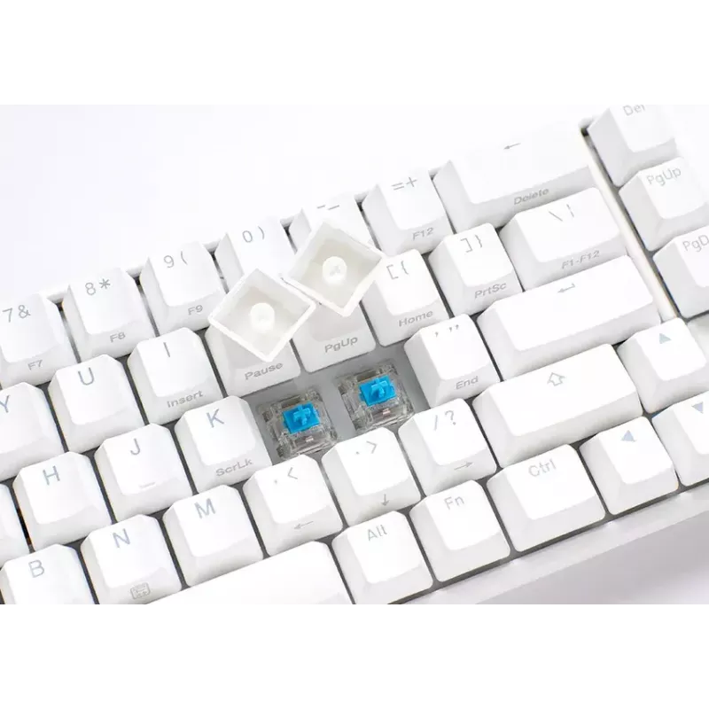 Klawiatura Ducky One 3 Classic Pure biały SF Gaming USB Mechaniczna 67 Klawiszy RGB