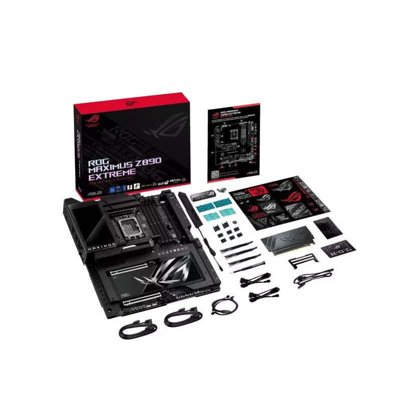 Płyta główna ASUS ROG MAXIMUS Z890 EXTREME — Intel Z890, LGA 1851, Extended ATX, DDR5, 4 DIMM, Wi‑Fi 7, 10Gb Ethernet