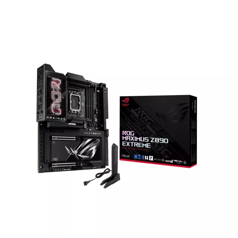 Płyta główna ASUS ROG MAXIMUS Z890 EXTREME — Intel Z890, LGA 1851, Extended ATX, DDR5, 4 DIMM, Wi‑Fi 7, 10Gb Ethernet