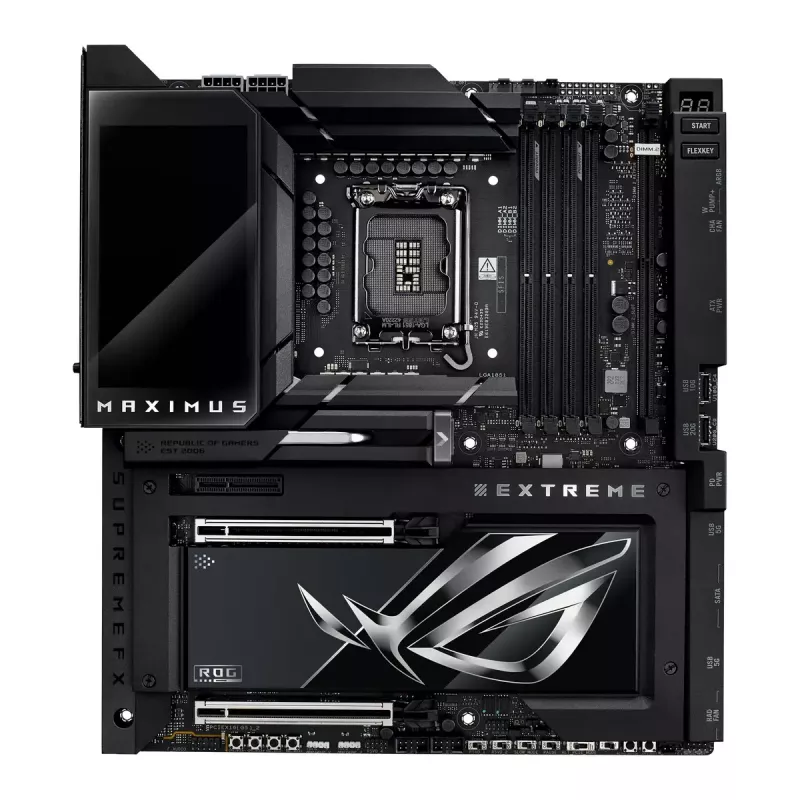 Płyta główna ASUS ROG MAXIMUS Z890 EXTREME — Intel Z890, LGA 1851, Extended ATX, DDR5, 4 DIMM, Wi‑Fi 7, 10Gb Ethernet