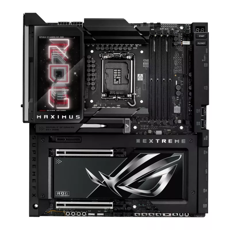 Płyta główna ASUS ROG MAXIMUS Z890 EXTREME — Intel Z890, LGA 1851, Extended ATX, DDR5, 4 DIMM, Wi‑Fi 7, 10Gb Ethernet
