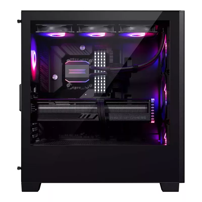 Obudowa PC PHANTEKS XT Pro Ultra Midi Tower Czarna — ATX/EATX, Szkło hartowane, 2x3.5 inch + 5x2.5 inch, USB-C