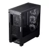 Obudowa PC PHANTEKS XT Pro Ultra Midi Tower Czarna — ATX/EATX, Szkło hartowane, 2x3.5 inch + 5x2.5 inch, USB-C