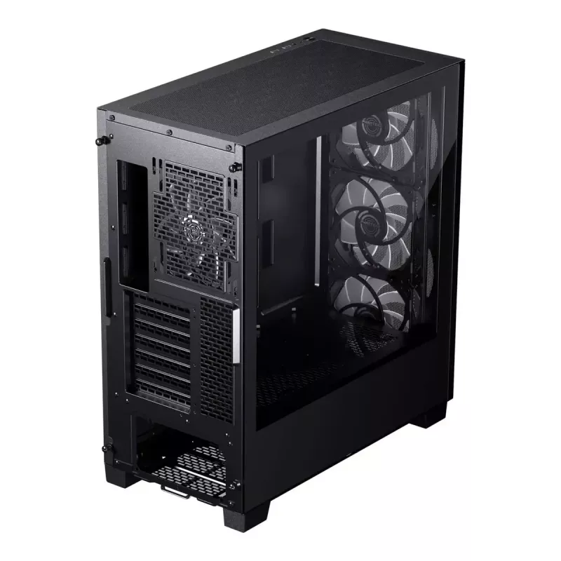 Obudowa PC PHANTEKS XT Pro Ultra Midi Tower Czarna — ATX/EATX, Szkło hartowane, 2x3.5 inch + 5x2.5 inch, USB-C