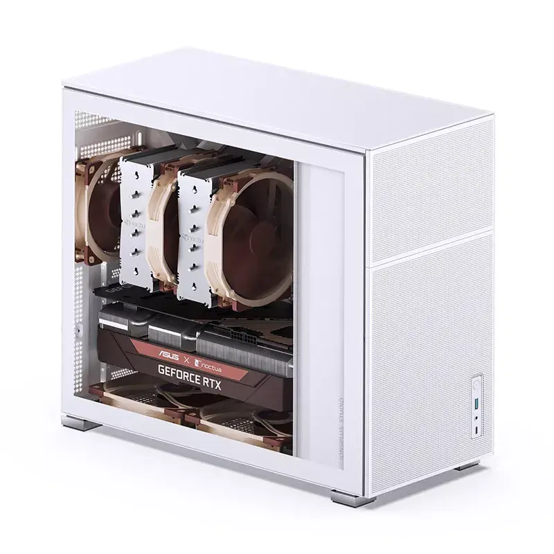 Jonsbo D41 MESH Midi Tower Biała obudowa PC