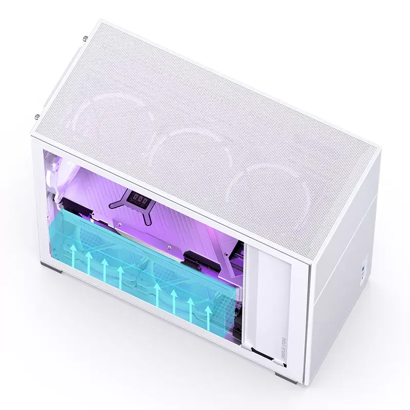 Jonsbo D41 MESH Midi Tower Biała obudowa PC