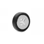 Zaślepka EKWB EK-Quantum Torque Plug — Mosiądz, Czarny/Srebrny, Ø 23 mm, Wysokość 5,5 mm