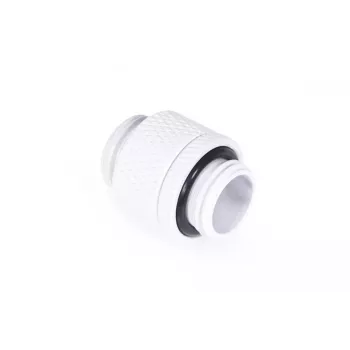 Złączka do węża Alphacool 17489 Mosiądz Biała Głębokość 22 mm Średnica 1,8 cm