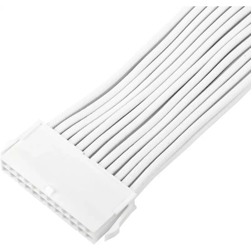 Przedłużacz zasilania SILVERSTONE 24-pin ATX SST-PP07E-MBW-V2 30 cm biały