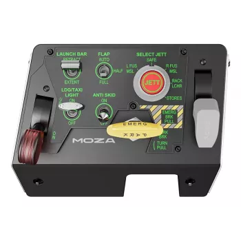 Moza Racing MTLP Panel, Czarny, Metal, 196.5 mm, 134.7 mm, 149 mm, 680 g