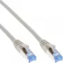 InLine Patch kabel S/FTP PiMF Cat.6A halogen free 500MHz szary 1m