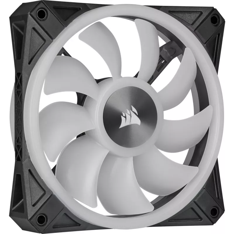 CORSAIR Icue Ql140 RGB 140mm Pwm Dual Fan Kit Z Lighting Node Core