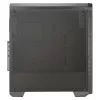 Aerocool GENESISV2BK Obudowa PC ATX, panel przedni LED, wentylator ARGB 12 cm, czarna