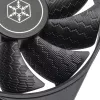 Wentylator obudowy SILVERSTONE SST-SF120B 120mm czarny — wentylator chłodzący 120 mm do obudowy PC