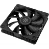 Wentylator obudowy SILVERSTONE SST-SF120B 120mm czarny — wentylator chłodzący 120 mm do obudowy PC