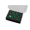 Pierścień dociskowy EK Water Blocks Quantum Torque Aluminium zielony 6 szt.