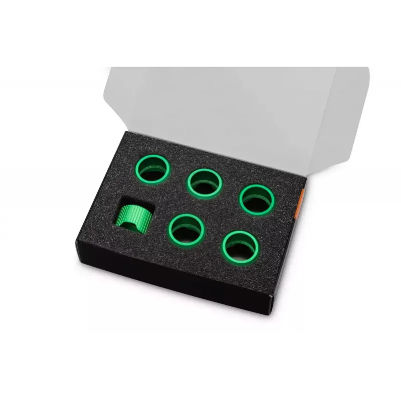 Pierścień dociskowy EK Water Blocks Quantum Torque Aluminium zielony 6 szt.