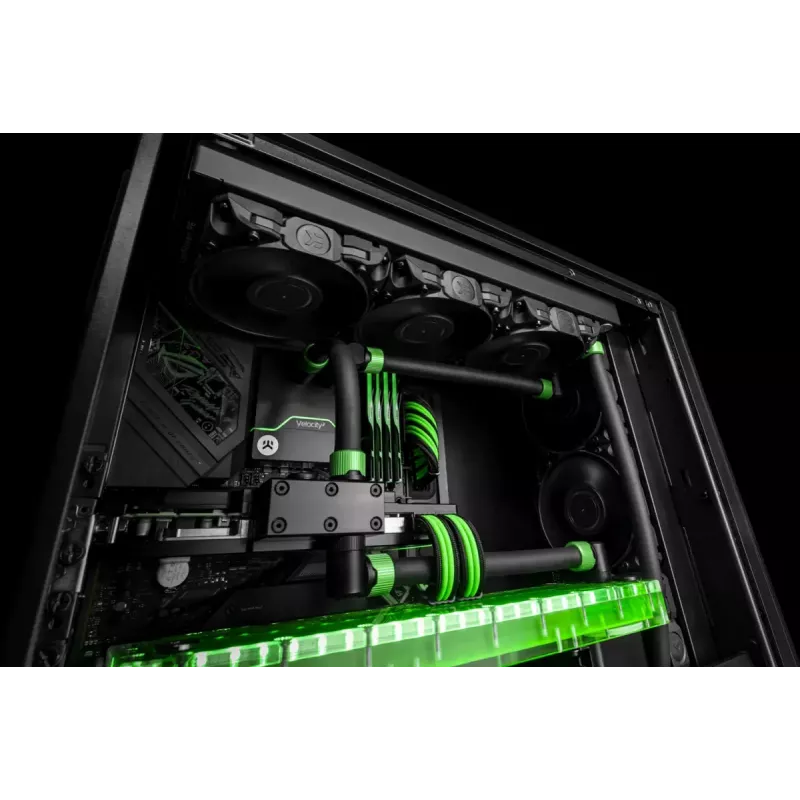 Pierścień dociskowy EK Water Blocks Quantum Torque Aluminium zielony 6 szt.