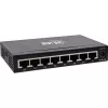 InLine Przełącznik sieciowy 8-portowy, 1 Gb/s, desktop, metalowy, bez wentylatora, porty ekranowane