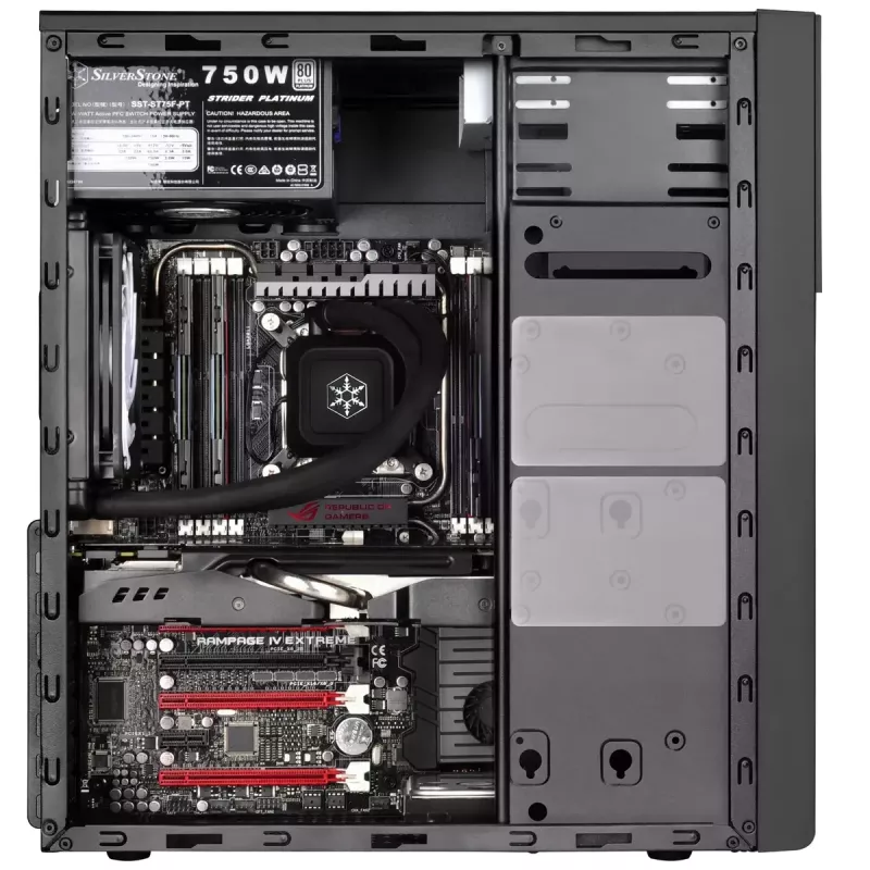Obudowa PC Silverstone PS13 Mini Tower Czarna