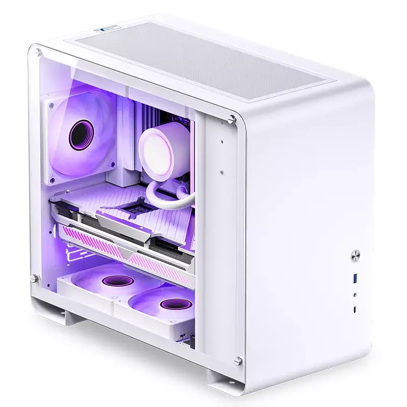 Obudowa PC Jonsbo U4 MINI biały Mini Tower Biała