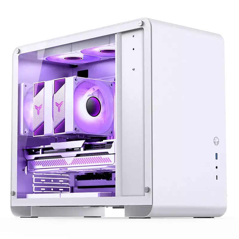Obudowa PC Jonsbo U4 MINI biały Mini Tower Biała
