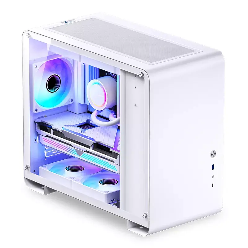 Obudowa PC Jonsbo U4 MINI biały Mini Tower Biała