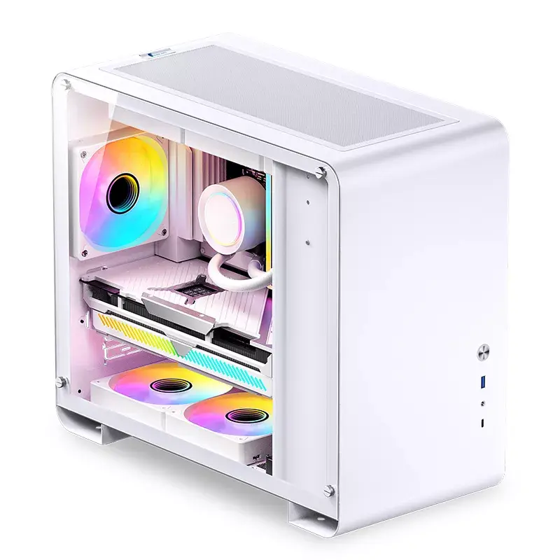 Obudowa PC Jonsbo U4 MINI biały Mini Tower Biała