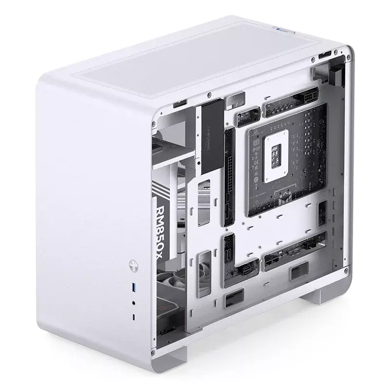 Obudowa PC Jonsbo U4 MINI biały Mini Tower Biała
