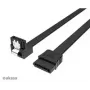 Wewnętrzny kabel danych SATA Akasa Proslim, złącze 90°, 100 cm
