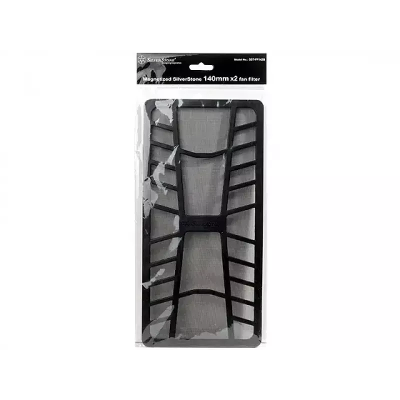 Wentylator SILVERSTONE FF142 — 320×155×5 mm, czarny, model SSTFF142B
