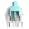 Przełączniki klawiaturowe GLORIOUS Lynx Linear Mechanical Switches — 36 szt., poliwęglan, półprzezroczysty cyjan