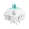 Przełączniki klawiaturowe GLORIOUS Lynx Linear Mechanical Switches — 36 szt., poliwęglan, półprzezroczysty cyjan