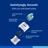 Przełączniki klawiaturowe GLORIOUS Lynx Linear Mechanical Switches — 36 szt., poliwęglan, półprzezroczysty cyjan