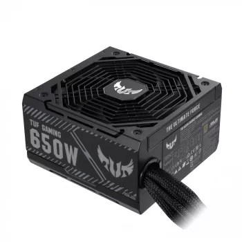 ASUS TUF-GAMING-650B zasilacz 650 W 20+4 pin ATX ATX Czarny