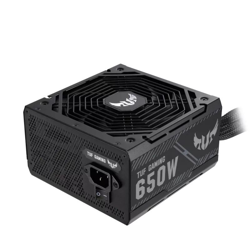 ASUS TUF-GAMING-650B zasilacz 650 W 20+4 pin ATX ATX Czarny