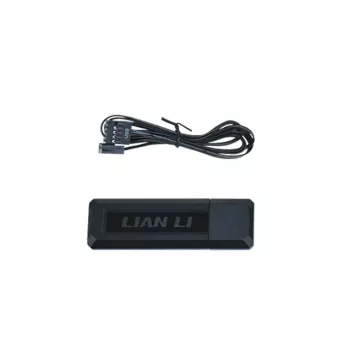 Wentylator do obudowy komputera Lian Li 12RCL1W3B 120 mm, 12 V, 2150 RPM, 2,52 mmH2O, łożysko hydrodynamiczne, czarny